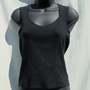 Dana Buchman Ribbed Tank. Size Md